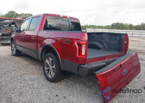 2017 Ford F-150 King Ranch z USA, uszkodzony, nr VIN 1FTEW1EF4HFC17860